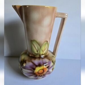 Royal Art Pottery Hand Painted Floral Vase England